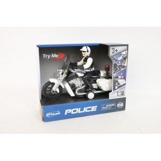 Motocykl 1:16 światło dźwięk 23,3x9,6x18,5cm 9473, Pojazdy, Zabawki