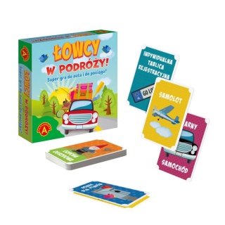 PODR&Oacute;ZNA GRA KARCIANA ŁOWCY W PODR&Oacute;ŻY, Karty, Gry