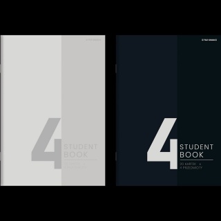 ZESZYT TOP STUDENT BOOK B5 80K.KRATKA 4 PRZEDMIOTY, Zeszyty, Zeszyty i bloki