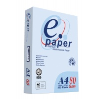 Papier ksero E-PAPER, uniwersalny, A4, klasa C, 145CIE, 500ark.