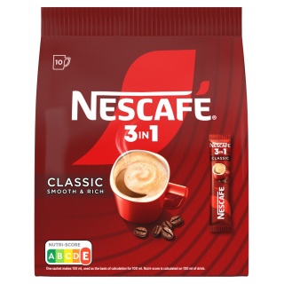 Kawa NESCAFE 3in1, classic, torba, 170g, Kawa, Artykuły spożywcze