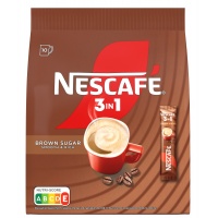 Kawa NESCAFE 3in1, brown sugar, torba, 165g, Kawa, Artykuły spożywcze