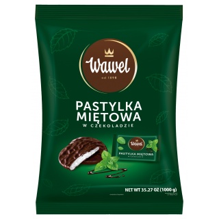 Pastylki miętowe WAWEL, 1kg, Czekoladki, Artykuły spożywcze