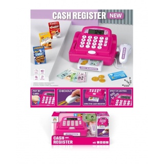 KASA Z KALKULATOREM + PRODUKTY CASH 0464, Zabawki