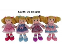 LALKA 30CM GŁOS L0316 156563, Lalki, Zabawki