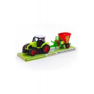 TRAKTOR Z NAPĘDEM; 30 1477, Pojazdy, Zabawki