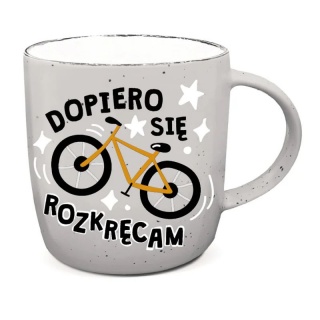 KUBEK UP-027 DOPIERO SIĘ ROZKRĘCAM, Upominki, Art. dekoracyjne i prezentowe