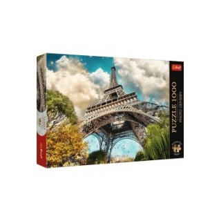 Puzzle 1000 Trefl Premium Plus Wieża Eiffel !!, 1000 elementów, Puzzle