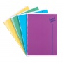 School notebook GIMBOO, A5, line, 60 sheets, 70gsm, mix colors