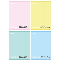 School notebook OFFICE PRODUCTS, A5, three lines, 32 sheets, 60gsm, mix colors