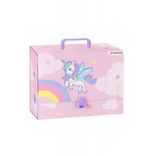 TECZKA Z RĄCZKĄ A4/95MM UNICORN, Teczki przestrzenne, Organizacja dokumentów