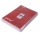 Kołonotatnik OFFICE PRODUCTS, A4, w linie, 80 kart., 70gsm, bordowy