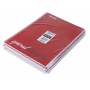 Kołonotatnik OFFICE PRODUCTS, A4, w linie, 80 kart., 70gsm, bordowy, Kołonotatniki, Zeszyty i bloki