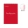 Kołonotatnik MIQUELRIUS NB-1 Reporter Emotions, A4, w kratkę, 80 kart., 90g, czerwony