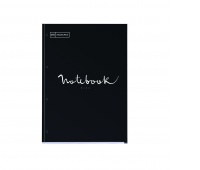 Student pad MIQUELRIUS NB Pad Emotions, punched, A4, checkered, 80 sheets, 90g, black