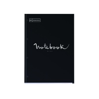 Student pad MIQUELRIUS NB Pad Emotions, punched, A4, checkered, 80 sheets, 90g, black