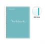 Spiral notebook MIQUELRIUS NB-1 Emotions, PP, A4, checkered, 80 sheets, 90g, blue