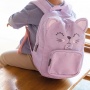 Backpack MIQUELRIUS Wild Puppies, Mini cat, two compartment, 5l, 27x20x10cm, pink