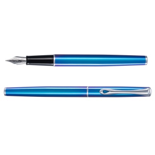 Pióro wieczne DIPLOMAT Traveller, Funky Blue, M, Pióra, Artykuły do pisania i korygowania