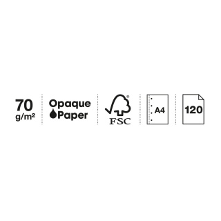 Kołozeszyt MIQUELRIUS NB-4, A4, w kratkę, 120 kart., 70g, green garden, Zeszyty, Artykuły szkolne