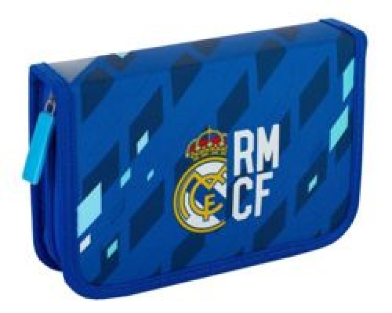 PIÓRNIK POJED.Z WYPOSAŻENIEM RM-132 REAL MADRYT 4, Piórniki, Tekstylia