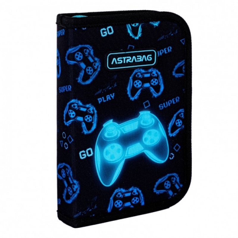 PIÓRNIK POJED.Z WYP.ASTRABAG GO PLAYING AC11, Piórniki, Tekstylia