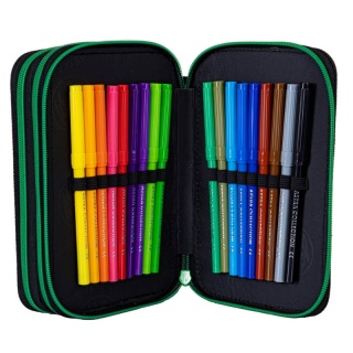 PIÓRNIK JUMBO POTR.Z WYP.ASTRABAG PIXEL HERO AC31, Piórniki, Tekstylia