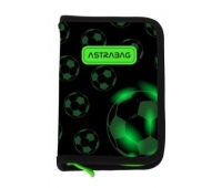 PIÓRNIK POJED.Z WYP.ASTRABAG NEO FOORBALL AC11, Piórniki, Tekstylia