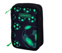 PIÓRNIK JUMBO POT.Z WYP.ASTRABAG NEO FOOTBALL AC31, Piórniki, Tekstylia