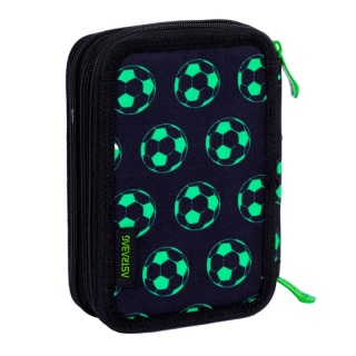 PIÓRNIK JUMBO POT.Z WYP.ASTRABAG NEO FOOTBALL AC31, Piórniki, Tekstylia