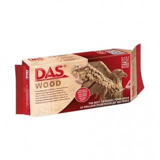 DAS WOOD Masa samoutwardzalna 700 gr , Masy plastyczne i glinki, Plastyka