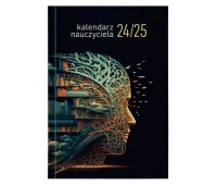 KALENDARZ NAUCZYCIELA B5 TYG.PCV 2024/25 MODERN, Nauczyciela i akademickie, Kalendarze