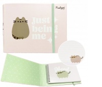 PAMIĘTNIK NA SPIRALI ZAMYKANY NA GUMKĘ PUSHEEN, Pamiętniki, Zeszyty i bloki