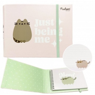 PAMIĘTNIK NA SPIRALI ZAMYKANY NA GUMKĘ PUSHEEN, Pamiętniki, Zeszyty i bloki