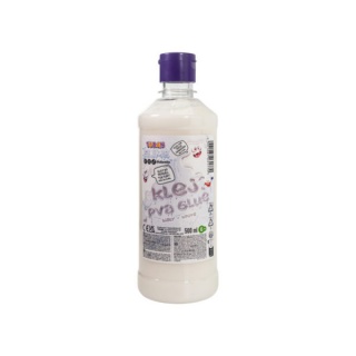 KLEJ BIAŁY 0,5L !, Gluty, gniotki, Zabawki