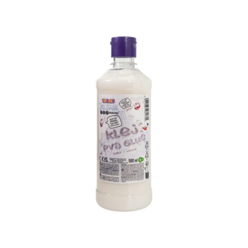 KLEJ BIAŁY 0,5L !, Gluty, gniotki, Zabawki