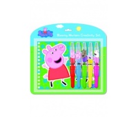 JM DMUCHANE MARKERY PEPPA ZESTAW 5 SZT. + NOTES