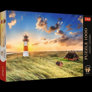 PUZZLE 1000 PREMIUM PLUS LATARNIA W LIST/NIEMCY !!, 1000 elementów, Puzzle