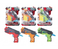 PISTOLET POCISKI Z PIANKI BBRO7281, Dla chłopca, Zabawki