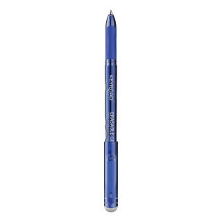 Długopis wymazywalny KEYROAD, 0,7mm, niebieski, pakowany w display, Długopisy, Artykuły do pisania i korygowania
