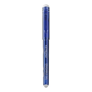 Długopis wymazywalny KEYROAD, 0,7mm, niebieski, pakowany w display, Długopisy, Artykuły do pisania i korygowania