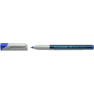 Marker uniwersalny SCHNEIDER Maxx 223 F, 0,7mm, niebieski, Markery, Artykuły do pisania i korygowania