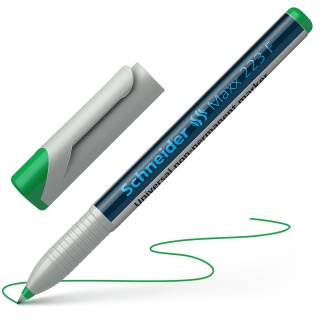 Marker uniwersalny SCHNEIDER Maxx 223 F, 0,7mm, zielony, Markery, Artykuły do pisania i korygowania