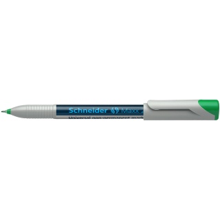 Marker uniwersalny SCHNEIDER Maxx 221 S, 0,4mm, zielony, Markery, Artykuły do pisania i korygowania