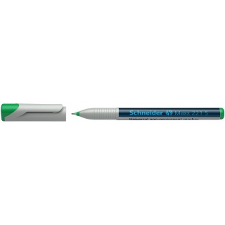 Marker uniwersalny SCHNEIDER Maxx 221 S, 0,4mm, zielony, Markery, Artykuły do pisania i korygowania