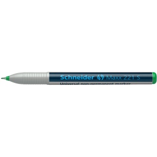 Marker uniwersalny SCHNEIDER Maxx 221 S, 0,4mm, zielony, Markery, Artykuły do pisania i korygowania