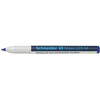 Foliopis niepermanentny SCHNEIDER Maxx 225 M, niebieski, Markery, Artykuły do pisania i korygowania