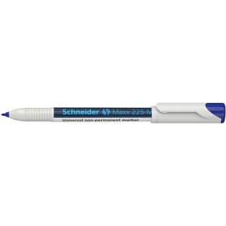 Foliopis niepermanentny SCHNEIDER Maxx 225 M, niebieski, Markery, Artykuły do pisania i korygowania