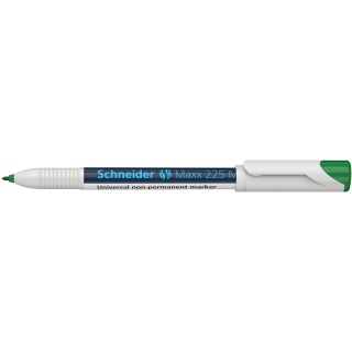 Foliopis niepermanentny SCHNEIDER Maxx 225 M, zielony, Markery, Artykuły do pisania i korygowania