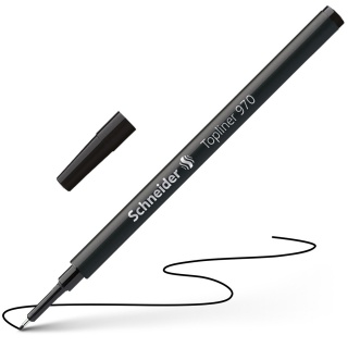 Wkład do cienkopisu SCHNEIDER Topliner 970, 0,4mm, czarny, Cienkopisy, Artykuły do pisania i korygowania
